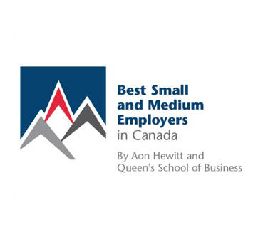 Best Small and Medium Employers in Canada Award Logo