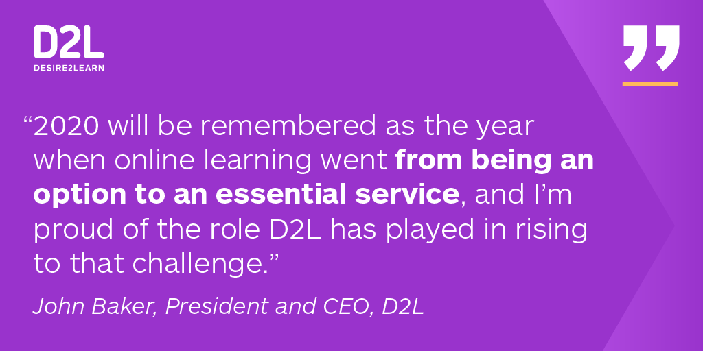 D2L’s Winning Streak Continues Press Release D2L