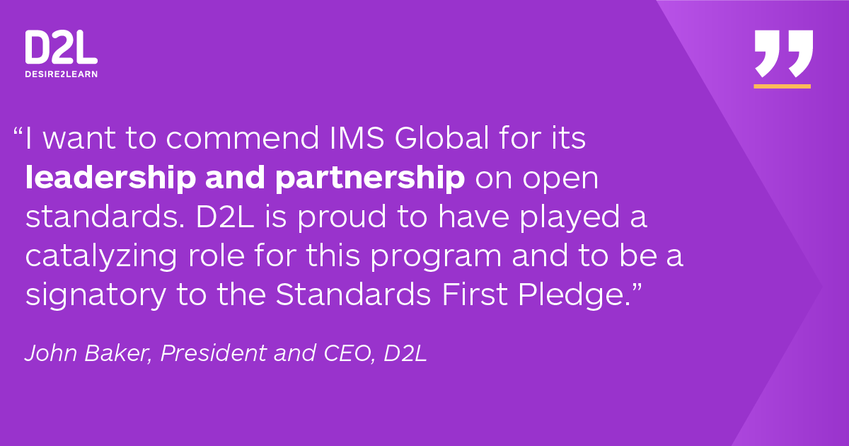 D2L Joins Global Initiative To Support Open Standards In Edtech Press(04)