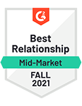 G2 Badge - Best Relationship
