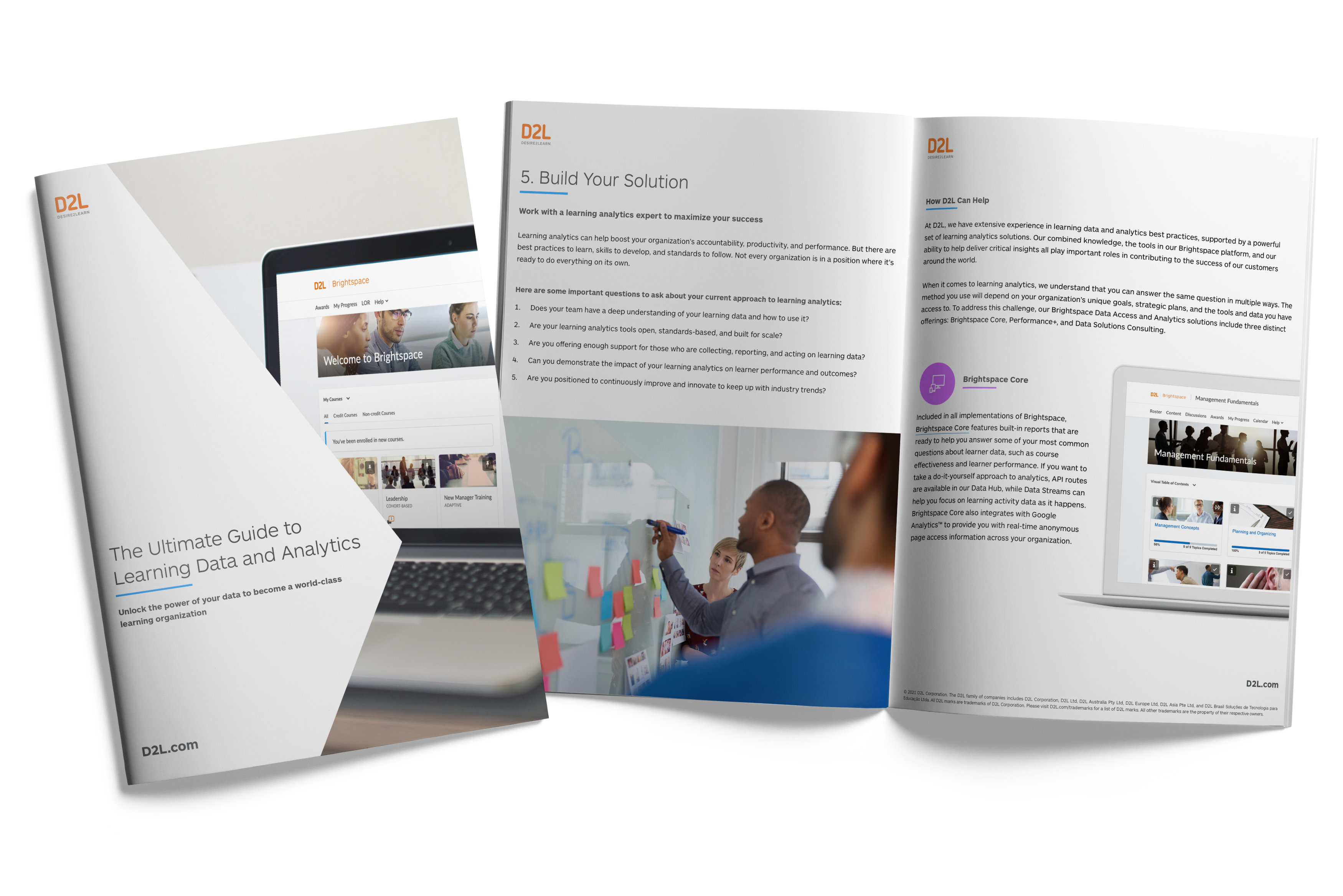 Ultimate guide to learning data and analytics mock up