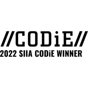 2022 CODiE Award Winner Badge