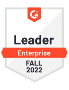 G2 Badge - Leader Enterprise Fall 2022