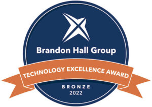 2022 Brandon Hall Awards Excellence in Technology Bronze badge