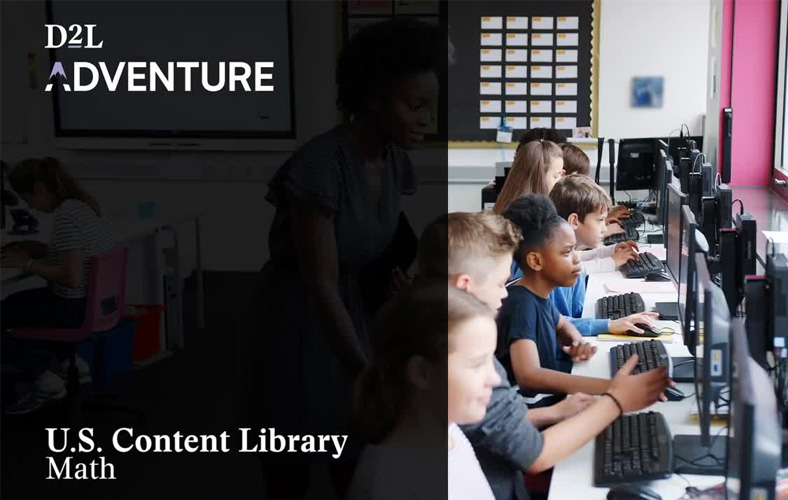 D2L U.S. Math 1-8 | D2L Adventure