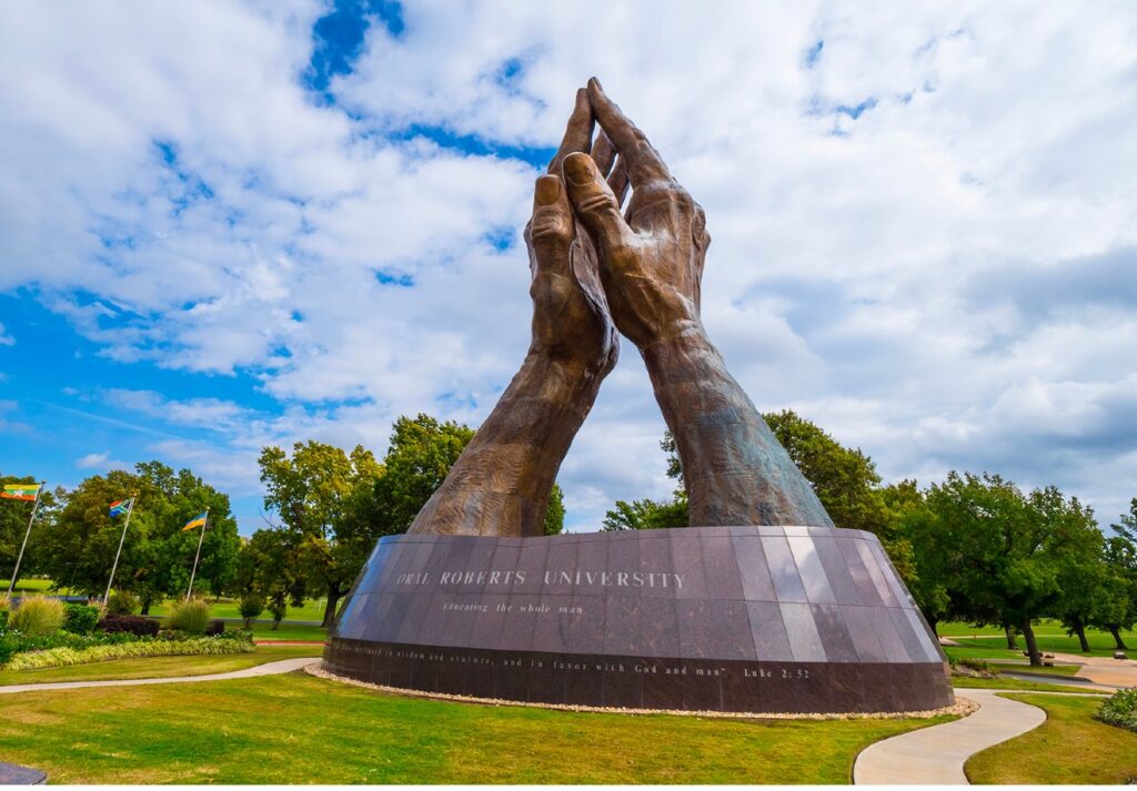Oral Roberts University Statue