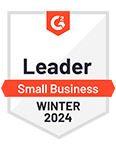 G2 Badge - Leader Small Business Spring 2023