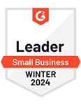 G2 Badge - Leader Small Business Spring 2023