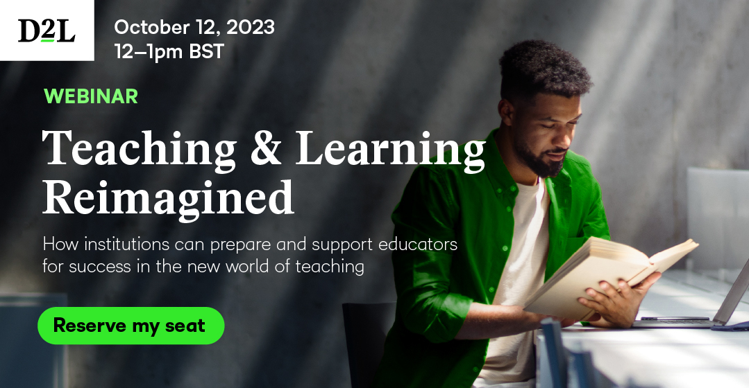 Teaching & Learning Reimagined Event by D2L