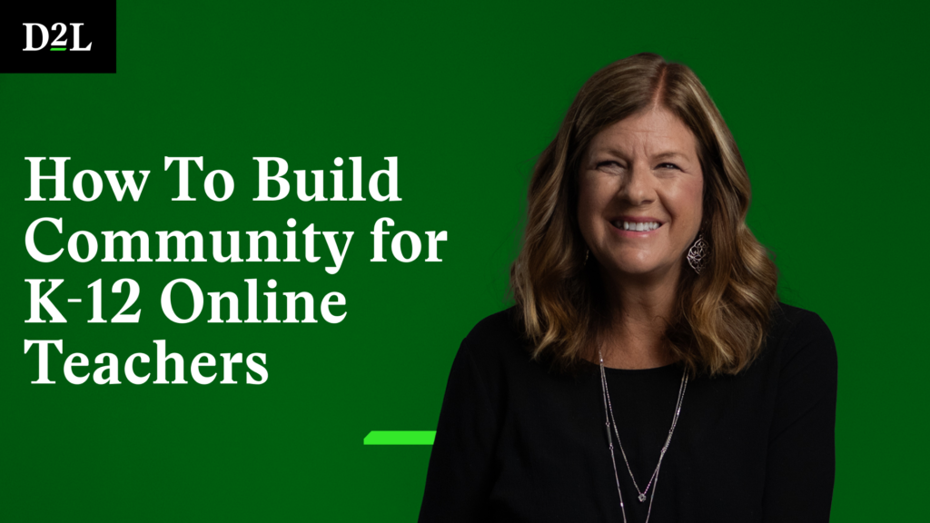 Joy Karavedas - How to build community for K-12 Online teachers