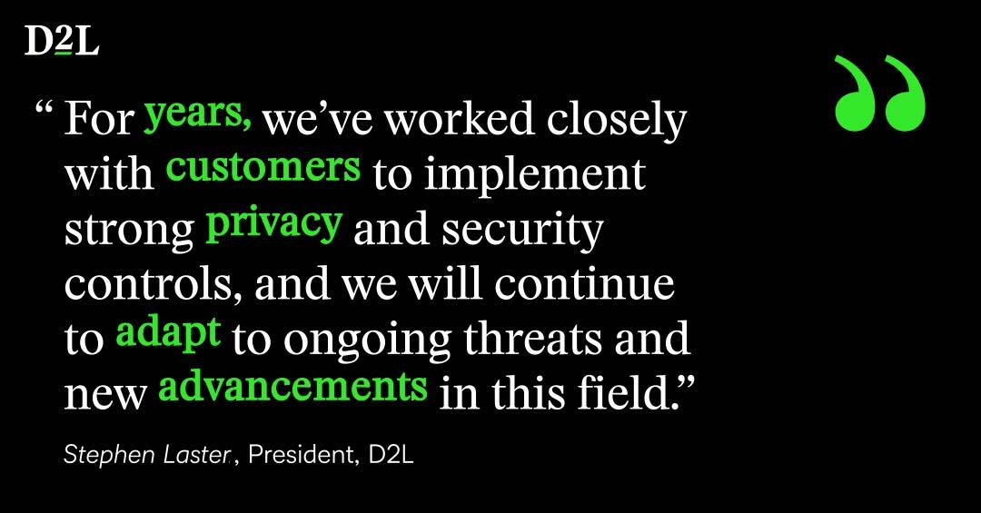 D2L Advances K12 ‘Secure by Design’ Pledge Commitments Press Release(04)