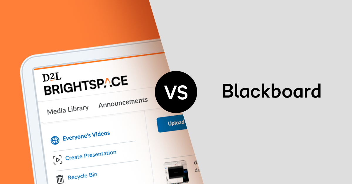 D2L Brightspace vs Blackboard D2L