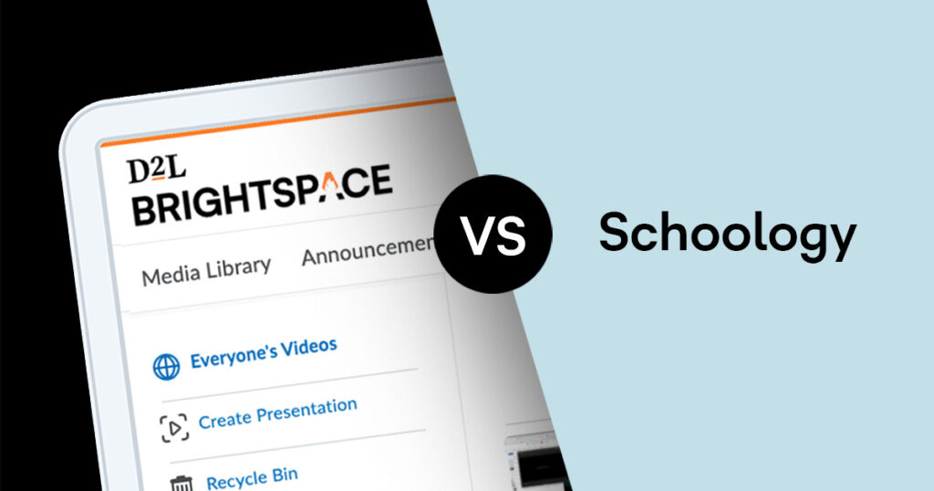 Brightspace vs Schoology