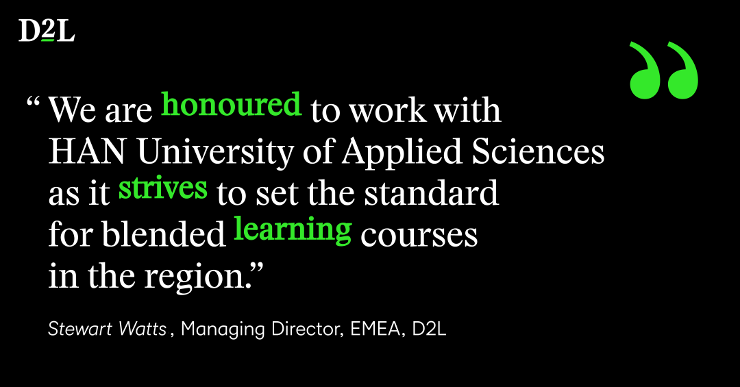 Han University Of Applied Sciences Selects D2L To Help Strengthen Its ...