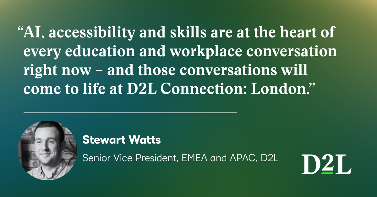 Explore the Future of Learning and AI at the D2L Connection Event in