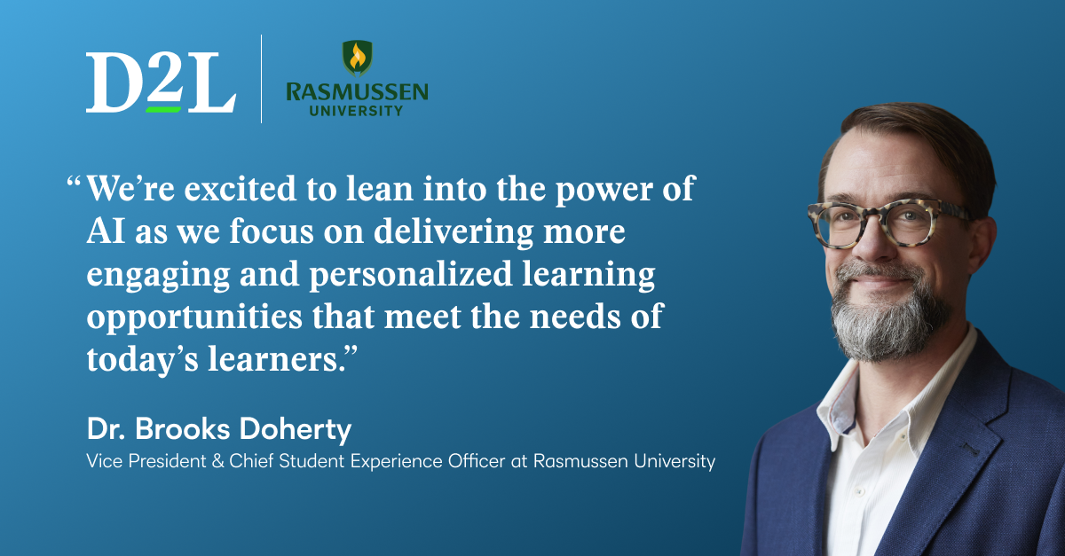 Rasmussen University Selects D2L Brightspace to Deliver Inclusive AI in ...